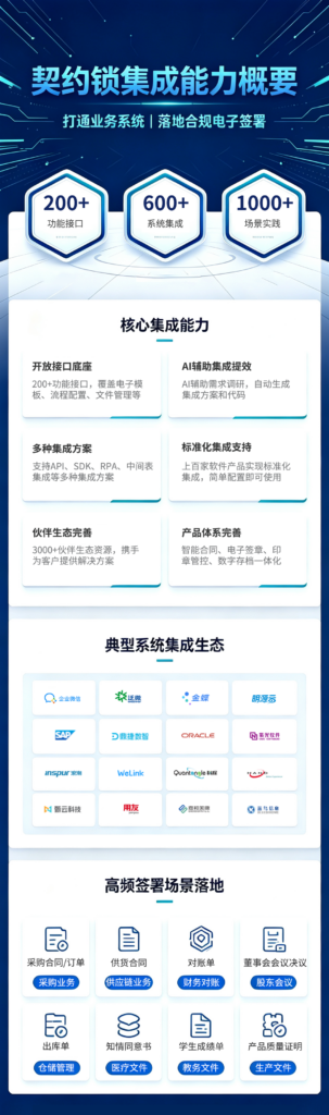 契约锁集成能力图